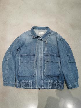 【门店同款】ENJOY秋季潮酷做旧水洗牛仔外套 166294379