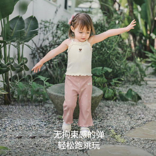 【宝宝服饰】EMXEE嫚熙婴童喇叭裤2026 商品图3