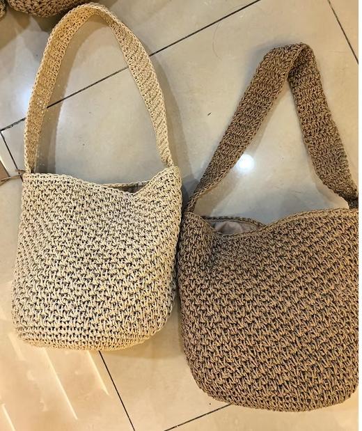 【门店同款】ENJOY常卖手工编织桶包 161909522 商品图0