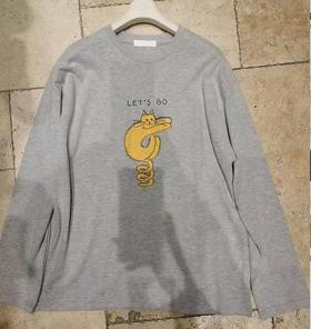 【门店同款】ENJOY冬季弹簧猫猫T 168246055