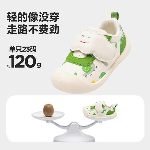 【稳墩墩】迷你巴拉宝宝学步鞋男女童儿童不怕挤脚防湿滑稳步鞋 商品图2