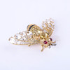【甜蜜使者】红宝石蜜蜂胸针金-G2603109 商品缩略图3