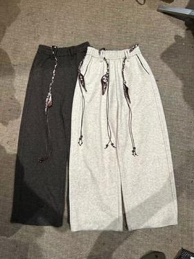 【门店同款】ENJOY冬季手编腰绳毛呢裤 167297256