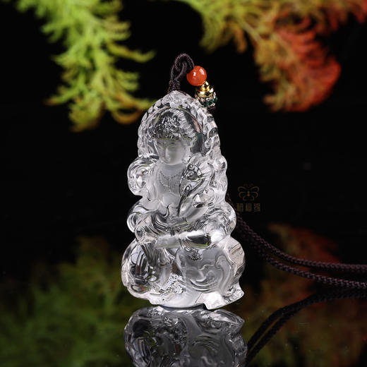 【大愿】白水晶普贤坠ZX2601159 商品图1