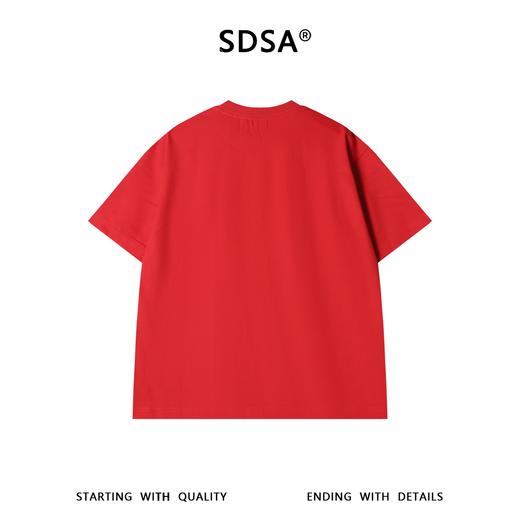 SDSA男装2026新款高贵轻奢街头嘻哈人像印花设计圆领短袖T恤百搭 商品图4