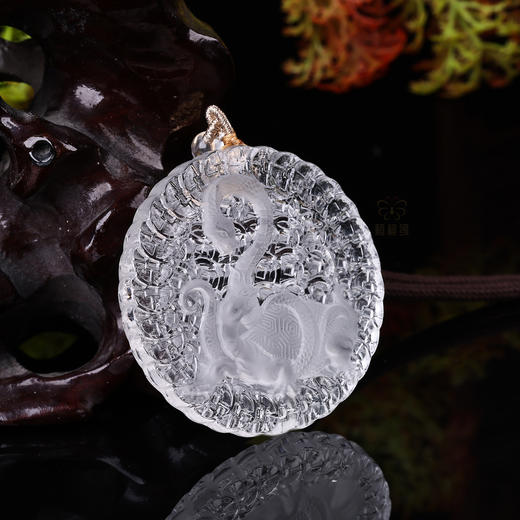 【灵运】白水晶玄武挂坠-ZX260307101 商品图3