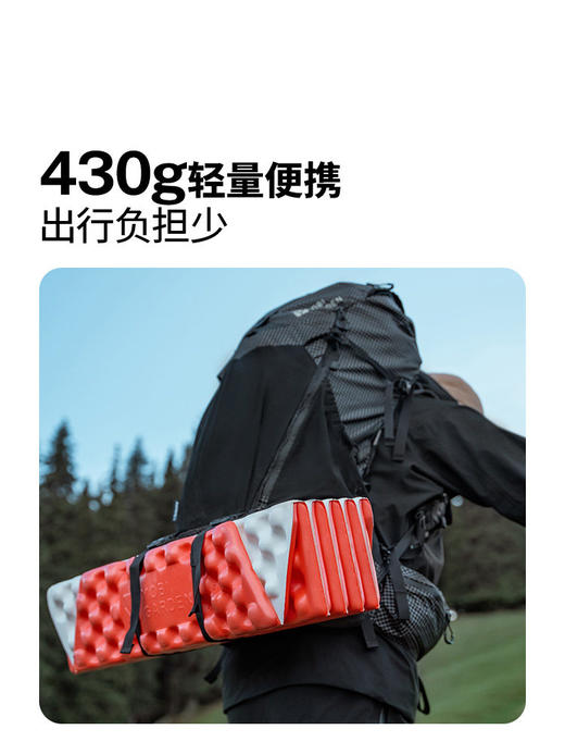 牧高笛雪翎R3.2蛋巢防潮垫户外地垫户外露营折叠坐垫冬高r值睡垫 商品图0
