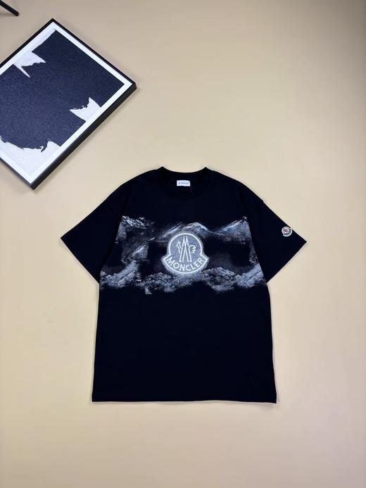 F040315夏季新款复古字母刺绣男女同款时尚百搭舒适亲肤短袖T恤 商品图4