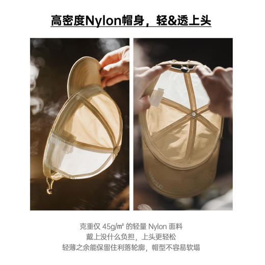 马登工装美式棒球帽网帽透气网眼遮阳平檐鸭舌撞色小翘帽子男夏季 商品图2