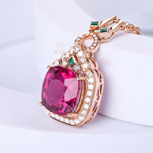 【丹心向阳】卢比莱碧玺项链CB12408038 商品图3
