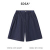 SDSA男装2026新款高贵轻奢美式复古百搭纯色短裤时尚休闲舒适裤子 商品缩略图0