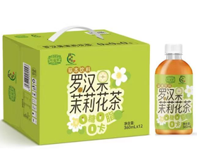 壮乡桂品 罗汉果茉莉花茶360ML