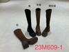 【门店同款】ENJOY冬季极简圆头拼接长靴 160494687 商品缩略图0