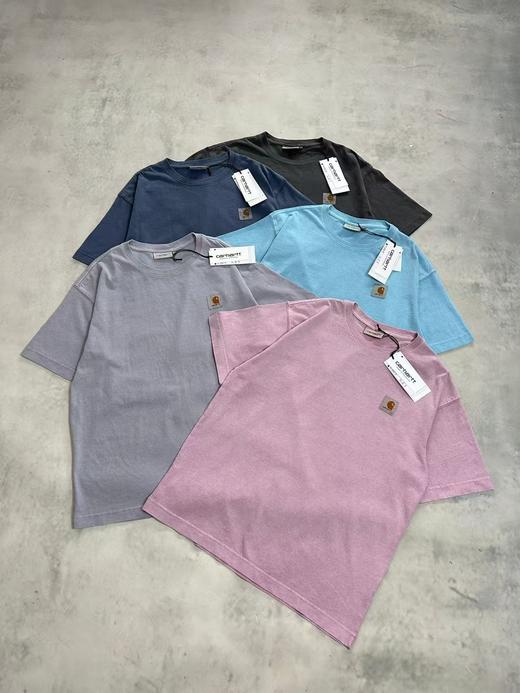 原单，Carhartt Wip Vista系列水洗染色短袖，工装古着的常青树 商品图2