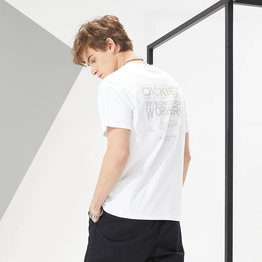 Dickies纯色短袖T恤男圆领休闲百搭宽松打底衫男女上衣DK010359 商品图3