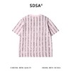 SDSA男装2026新款斜纹星星印花短袖T恤肌理感宽松圆领休闲上衣 商品缩略图4