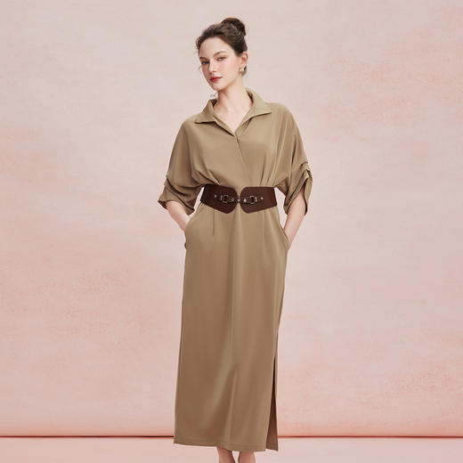 RF807斯尔丽26新款商场同款宽松H廓形不挑身材知性大方连衣裙 商品图4