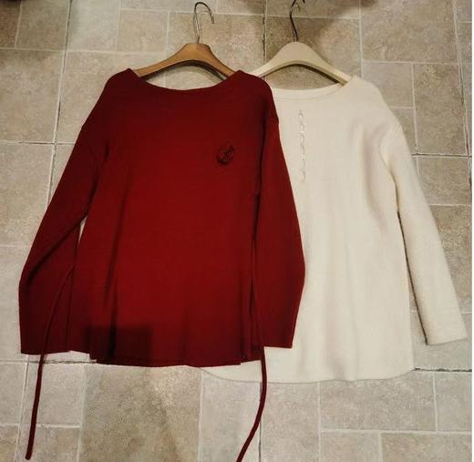【门店同款】ENJOY冬季气质山茶花针织上衣 168244148 商品图0