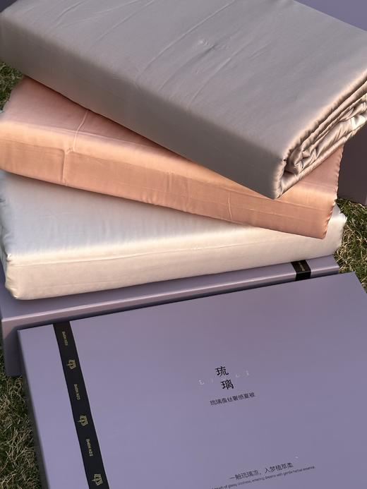 代字行  | 琉璃蚕丝奢感夏被55%桑蚕丝填充凉感蚕丝被200*230 商品图3