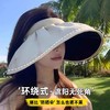 【小来】「9.9包邮！数色可选」夏季防晒贝壳帽 女防紫外线夏季遮阳黑胶空顶帽防晒太阳帽大檐遮阳帽子夏季配饰 商品缩略图3