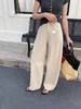 F040305春夏季新款四面弹杨桃裤女春季休闲百搭宽松阔腿牛仔裤拖地长裤 商品缩略图13