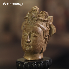 响堂山石窟菩萨头像冰箱贴摆件流失海外大都会博物馆精美文创礼品