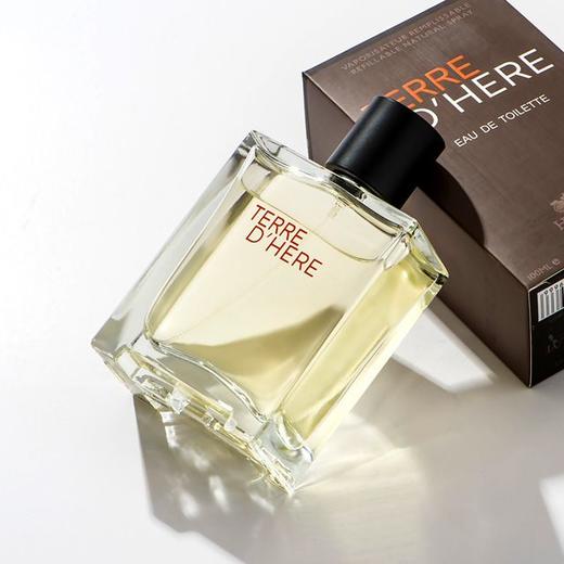 【礼盒礼袋】Hermes爱马仕大地香水男士经典木质香调持久淡香水100ML，经典木质香调融合自然气息，带来沉稳优雅的男士魅力。 商品图6