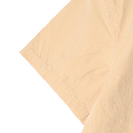 SDSA男装2026新款高贵轻奢基础款宽松短袖衬衫弧形下摆休闲上衣 商品图2