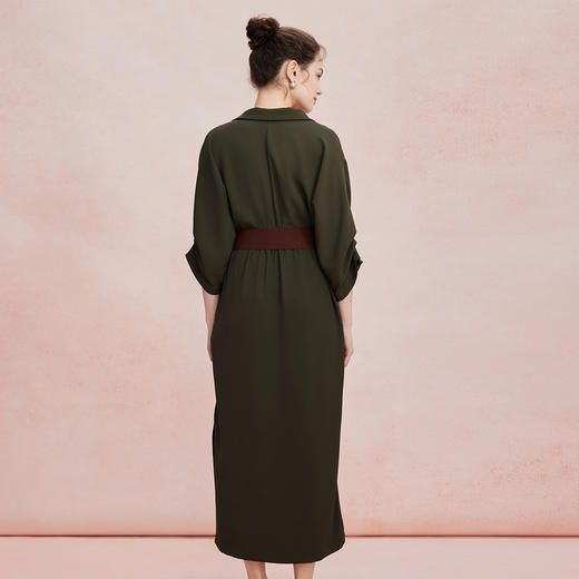 RF807斯尔丽26新款商场同款宽松H廓形不挑身材知性大方连衣裙 商品图1