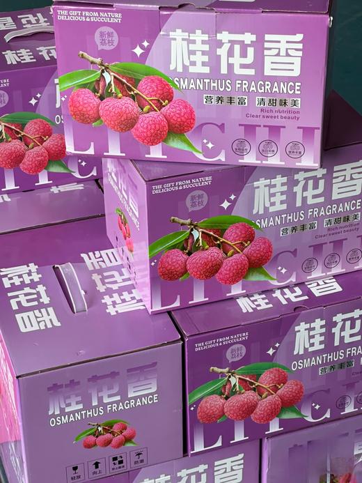 【预售】桂花香荔枝 软滑 多汁 清甜 自带桂花香气  整箱3斤装 商品图2