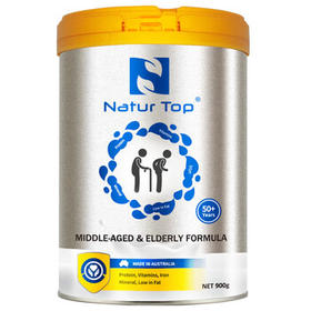 Natur Top诺崔特高钙脱脂无糖奶粉中老年奶粉牛奶送礼900g【澳洲原装进口】