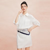 RF801斯尔丽26春夏新款衬衣式时尚休闲遮肚子不挑身材通勤连衣裙 商品缩略图5