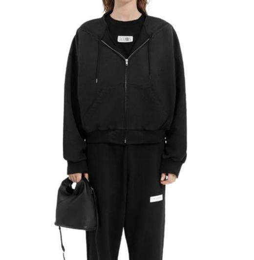 女款做旧短款拉链外套he016 商品图3