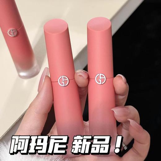 【上新特惠】阿玛尼新品粉管唇釉缎光版 #18 #19 #20红管口红4ml 商品图0