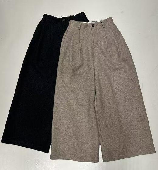 【门店同款】ENJOY冬季韩系压褶毛呢裤 167296544 商品图0