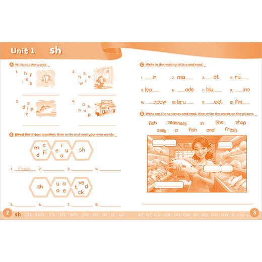 丽声瑞格叔叔自然拼读法(教学版) 商品图14
