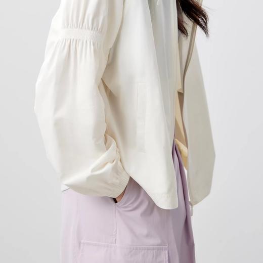 【裸感防晒】2026年新款宾霸凉感防晒衣 90g纸张薄 日本进口旭化成铜氨纤维 自带凉感 连帽防紫外线 宽松 7A抗菌 2661 商品图6