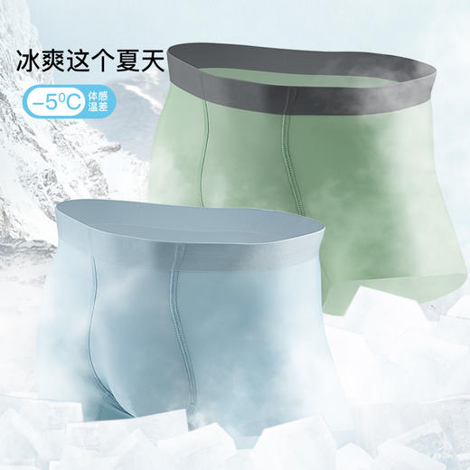 【五条装】草本初色男士杞力参养裤莱赛尔天然植物纤维10A级抗菌内裤 L-4XL码 HY145【福利品 非质量问题不退换】 商品图1
