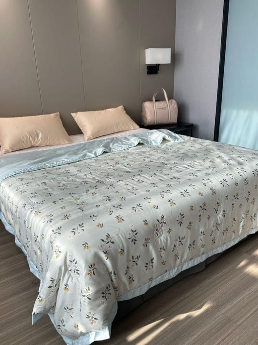 竹语天丝凉感夏被母婴A类天丝抗菌抑菌被子 商品图1