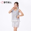 都市丽人女士睡衣家居服背心短裤棉质背心套装LHC2F9 商品缩略图1
