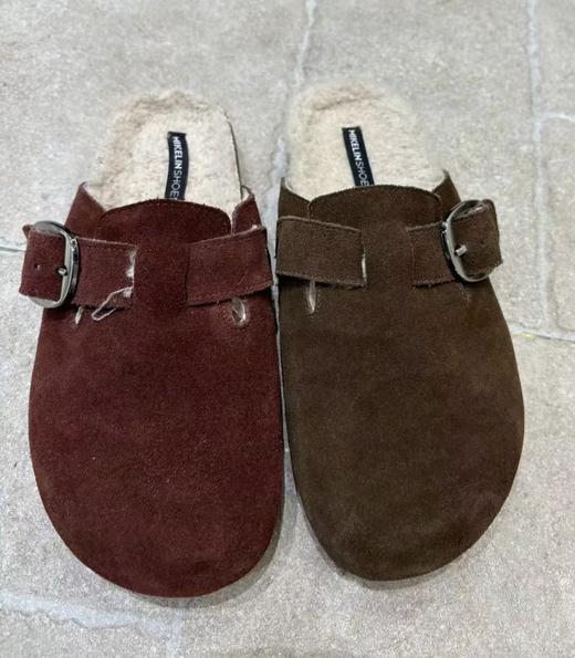 【门店同款】ENJOY冬季勃肯半拖 159865102 商品图0