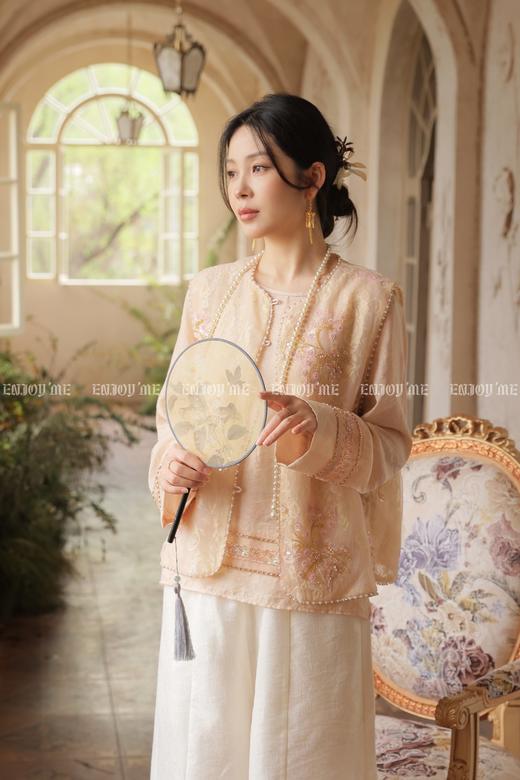 【门店同款】ENJOY夏季“游园戏梦”兰芳曲马夹 171046871 商品图0