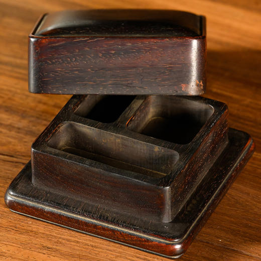 清	花梨木印章盒 商品图1