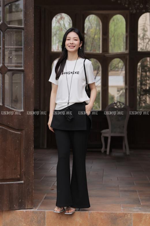 【门店同款】ENJOY夏季修身显瘦屁帘喇叭裤 170643906 商品图5