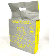 飞喵6L 木薯混豆腐砂 比例：2:8 （2.2kg）10包/箱，原味（广东省内5箱起包邮）回购率高，踩感舒适，产品除臭性强，结团性更好更