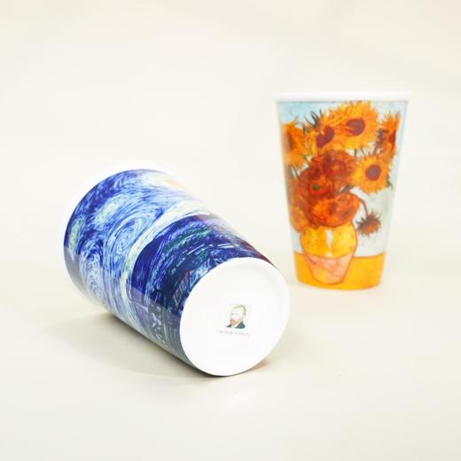 【梵高学院主题杯向日葵、星空杯】正版艺术保障：梵高学院官方正版授权，复刻梵高传世名作《星月夜》《向日葵》（72小时发货） 商品图10