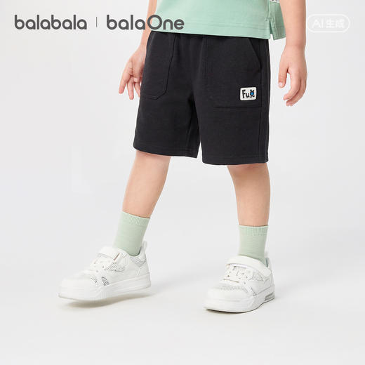巴拉巴拉童装宝宝短裤婴儿裤子男女童2026新款夏装儿童中裤休闲潮 商品图2