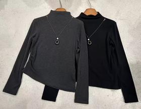 【门店同款】ENJOY冬季挂链设计立领上衣 167394030