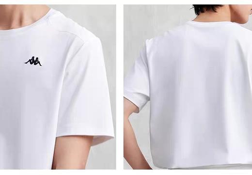 XXMKappa卡帕男装夏季运动休闲字母印花速干短袖T恤K0E32TD43 商品图2