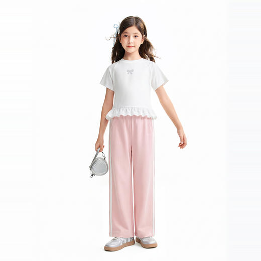男女童针织单裤夏季新款安奈儿童装EM626808 商品图5
